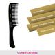 Vega Grooming Comb (HMBC - 204) 43 gm - Hair Combs