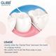 GUBB Dental Floss Thread Mint Waxed 50 gm - Floss & Tongue Cleaners