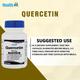 Healthvit Quercetin 100mg Natural Bioflavonoid- Capsules 60's - Herbal Dietary Supplement