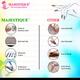 Majestique Wide Curved Nail Clipper, Professional Stainless Steel -Color May Vary 1's - Callus Shavers & Stones