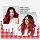 Streax Ultralights Hair Colour Highlight Kit, Red Hair Colour, Crimson Red, 1's - Crème