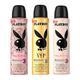 PLAYBOY WOMEN DEO PACK OF 3 1's - Women Deodorants/Roll-Ons