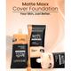 Swiss Beauty Matte Maxx Cover Foundation, 24- Hour Stay, with Hyaluronic Acid & Vitamin E, Oil-Control Formula 1 - Fair Warm 30 gm - Foundation