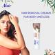 Nair Hair Removal Cream - Cocoa Butter 110 gm - Hair Removal Accessories