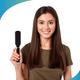 Vega Flat Hair Brush for Women and Men, (E33-FB) 78 gm - Hair Brushes