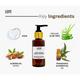 Love Earth Hair Cleanser Organic Aloe Vera with blend of Almond oil 100 ml - Curly Hair