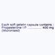 Miprogen 400mg Capsule 10'S - Hormonal Therapy-Oes