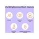 Foxtale Essentials Brightening Sheet Mask with Niacinamide and Berries 26 gm - Sheet Masks