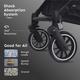 R for Rabbit Pocket Air Stroller Stroller - Gray 1's - Baby Safety