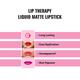 Matt Look Lip Therapy Non Transfer Long Lasting Liquid Matt Lipstick for Hydrated, Mauve-Story 5 ml - Liquid Lipsticks