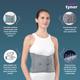 Tynor Abdominal Support - Grey (XXL) 1's - Abdomen/Neck/Arm/Elbow Supports