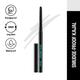 Lakme Eyeconic Kajal, Matte Waterproof Kohl, Smudgeproof Kajal that lasts 24 Hrs, White, 0.35 gm - Kajal & Kohls