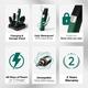 Letsshave Beard Body & Balls All In One Trimmer, Men Cordless Multi Grooming Set with Beard Trimmer, Nose Trimmer, Foil Shaver & Balls & Body Trimming Head 1's - Trimmers