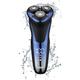 VGR V-306 Wet and Dry Shaver, 300 min Runtime (Blue) 1's - Shavers