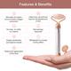 Flawless Finishing Touch Contour Facial Roller & Massager - Hair Removal Accessories