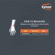Tynor Wrist Support with Thumb Loop (Neoprene) (UN) - Black & Green - Knee/Ankle/Leg/Foot Supports