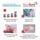 AccuSure Elastic Crepe Bandage 10 CM x 4 M 1's - Knee/Ankle/Leg/Foot Supports