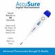 Accusure Advance Digital Thermometer (MT-1027) 1's - Thermometer & Oximeter