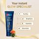 Dr Batras Pro+ Insta Glow Facial Scrub for Exfoliating Dead Skin Cells, Enriched with Walnut 100 gm - Face Scrubs