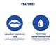 NIVEA 24HOUR LIP BALM NATURAL OIL BLACKBERRY & WATERMELON 4.8 gm - Lip Balms
