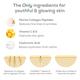 Hk Vitals Truebasics Collaskin, Marine Collagen Peptides for Youthful Glowing Skin, Orange 200 gm - Hair & Skin