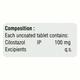 CILOSTOZ 100 Tablet 10's - Intermittent Claudication-Per