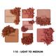 Milani All-Inclusive Eye, Cheek & Face Palette-Light to Medium 10.92 gm - Compact Powder