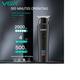 VGR V-937 Trimmer 500 min Runtime 3 Length Settings (Black) 1's - Trimmers
