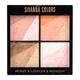 Sivanna Colors Bronze Contour & Highlighter Set - HF362 02 20 gm - Highlighters & Illuminators