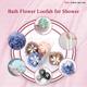 Majestique Oval Loofah Mesh Bath Shower Sponge Shower Ball For Women And Men, Shower Essential Skin Care 1's - Loofahs & Sponges