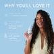 Fix My Curls Everyday Moisturizing Shampoo for Thick Curly, Wavy and Dry Hair Types Low Lather, Kid Friendly, Sulphate Free Co-Wash 250 ml - Dry Shampoos & Conditioners