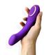 Libertee Premium Curved Rechargeable Massager 12 Modes Violet 1's - Massagers And Vibrators