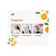 Love Earth Premium Mandarin Reed Diffuser Toxin Free Long Lasting Fragrance 30 ml - Diffuser