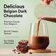 Wellbeing Nutrition Organic Vegan Plant Protein Isolate - Belgian Dark Chocolate 907 gm - Protein Drink