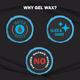 Set Wet Hair Wax For Men - Gel Waxt, Strong Hold, Perfect Slick and Shiny Wet Look, Strong Hold 60 gm - Hair Waxes
