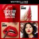 Maybelline New York Super Stay Vinyl Ink Liquid Lipstick, Peachy 4.2ml - Lipsticks