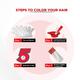 Revlon Top Speed Hair Color - Dark Brown 65 (20Gm+20Gm+15Ml) 55gm - Crème
