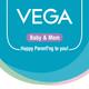 Vega Baby & Mom 2-in-1 Bottle, Nipple Brush & BPA Free 1's - Breast Feeding Tools