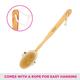 Vega Natural Bristle Bath Brush (NBA - 1/3) 1's - Loofahs & Sponges