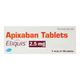 Eliquis 2.5mg Tablet 10'S - Blood Clot-Ant