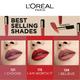 L'Oreal Paris Rouge Signature Matte Liquid Lipstick, 112 Achieve 7 ml - Lipsticks