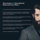 Men Deserve Sport Refresh Beard & Face Wash Infusion with Peppermint Oil Avocade Oil, Cedarwood Oil Sulphate Free, Paraben Free 100ml - Beard Wash