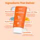 Aravi Organic Oil-Free Fluid Sunscreen Serum SPF 50++++ with Hyaluronic Acid, Vitamin C, Niacinamide 50 ml - Face Sunscreen