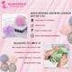 Majestique Premium Large Size Loofas with Active Spheres, 55g Each Body Wash Sponge - Multicolor 1's - Bath Tools