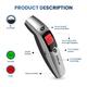 Dr Trust USA Non Contact Infrared Forehead Thermometer IR Gun (603) - Thermometer & Oximeter