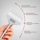 Vega Professional Tinting Brush for Balayage, All Over Color, Highlights and Root Touch Ups - Large (VPHTB-03) 1's - Hair Brushes