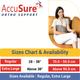 AccuSure Fabric Heating Pad - Grey (XL) 1's - Heating Belt