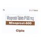 Misoprost 600mcg Tablet - Uterus Conditions-Dut