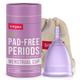 Sirona Reusable Menstrual Cup - (Large) - Menstrual Cups