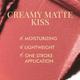 mCaffeine Shades Creamy Matte Kiss Bullet Lipstick - Moisturizing, Lightweight - Mauve Velvet 3.5 gm - Lipsticks